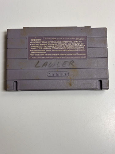 Juego Super Nintendo Battleclash Para Súper Scope (Usado)