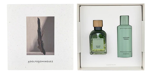 Vetiver Terra Men Estu Edp 120ml+deso150ml Silk Perfumes