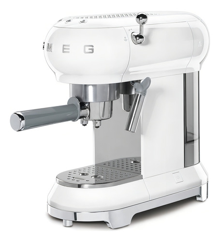 Cafeteira Smeg 50's Retro Style ECF01 automática white expresso 127V