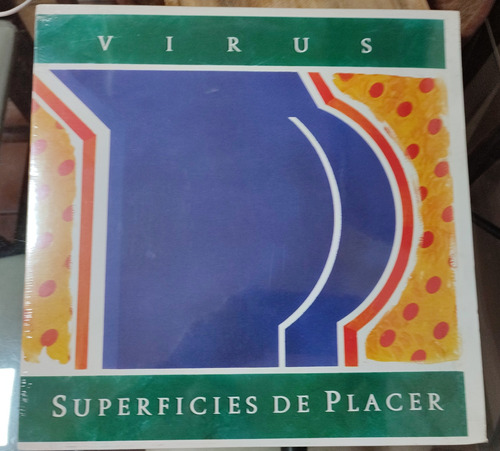 Disco De Vinilo Virus Superficies De Placer, Nuevo Sellado.