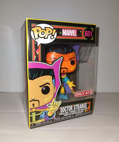 Funko Pop Doctor Strange 651 Target Black Light (Usado)