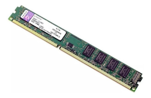 Imagem 1 de 2 de Memória RAM ValueRAM color verde  4GB 1 Kingston KVR1333D3N9/4G
