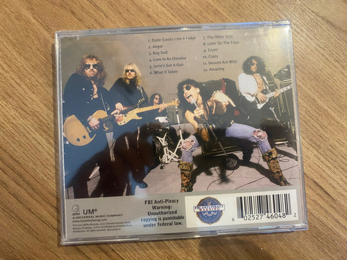 Cd Aerosmith - The Millennium Collection (eua) Remasterizado