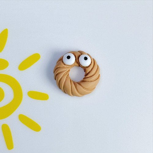 Dona Café 21mm Galleta Caricatura Resina Para Decorar