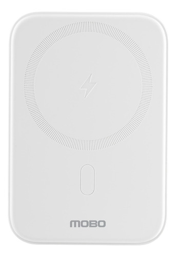 Power Bank Mobo Bud 5000 Mah Blanco 20w Compacta Y Rápida