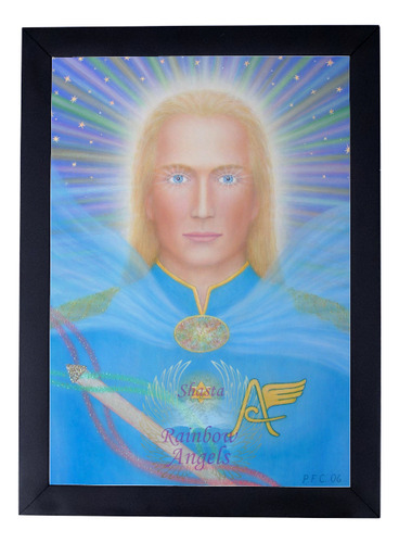 Quadro Mestre Ascensionado Comando Estelar Ashtar P8655