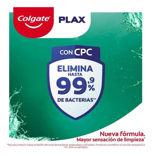 Enjuague Bucal Colgate Plax Fresh Mint 1l