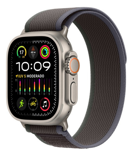 Apple Watch Ultra 2 Gps+cell Titânio 49mm Loop Azul/preto