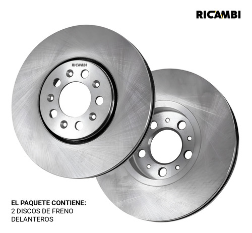 Par Discos Freno Delantero Para Cordoba 2003 2004 2005 2006