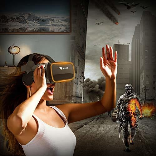 Veer Falcon Vr Auricular Con Controlador, Gafas De Realidad