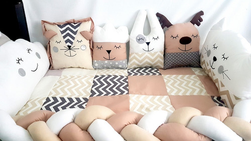 Chichoneras Set De Chicho Mas Acolchado Animalitos