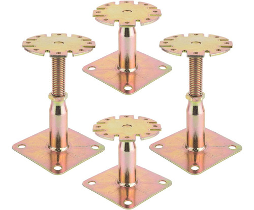 4 Piezas De Base Elevada Ajustable, Vigas De Soporte, V...