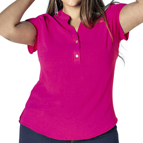 Blusa Tmd Jp577e Para Mujer Color Rosa E8