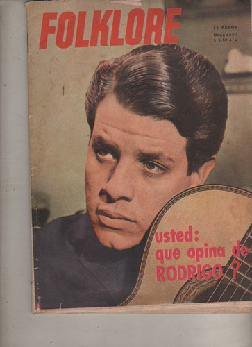 Antigua Revista De Musica * Folklore  * Año 1965