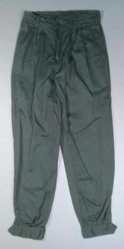 Pantalón Bombacha De Hombre Pucará Talle 38 Verde Impecable 