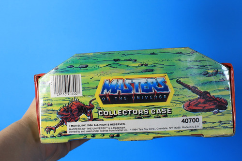 Masters Of The Universe Collectors Case 1984 Maltratado (Usado)