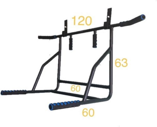 Barra Para Dominadas 8 En 1 Uso Rudo Gym Abdominales Pared