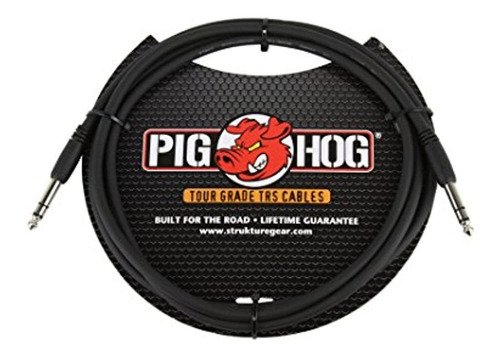 Pig Hog Ptrs06 Cable De Instrumento Trs De 1/4  De Alto Rend