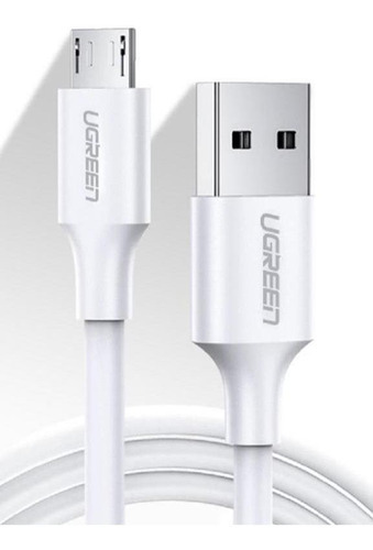 Cable Ugreen Ugreen USB 2.0 a micro USB de 1 metro, blanco