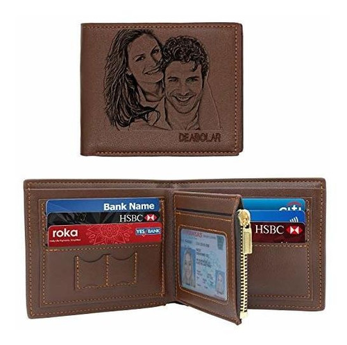 Cartera Personalizada Para Hombres Foto Personalizada 5bqqm