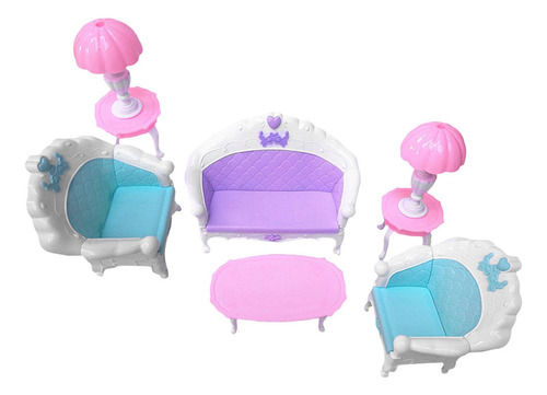 Nuevo Sofá Y Mesa En Miniatura For Sala De Estar De Casa De