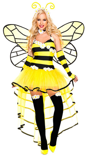 Disfraz Para Mujer Abeja Reina X Large Hallowen.