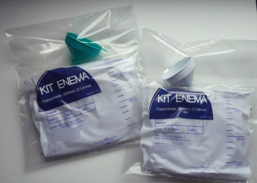 Kit Enema Em Dobro + 10 Sondas + Manual Pdf: Café, Mms, Sal.