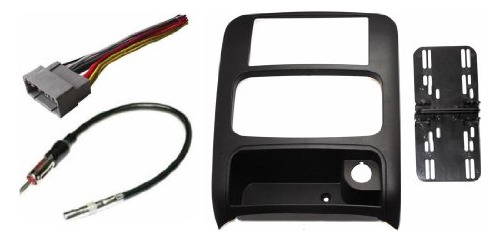 Liberty Aftermarket Double Din Radio Installation Dash Kit J