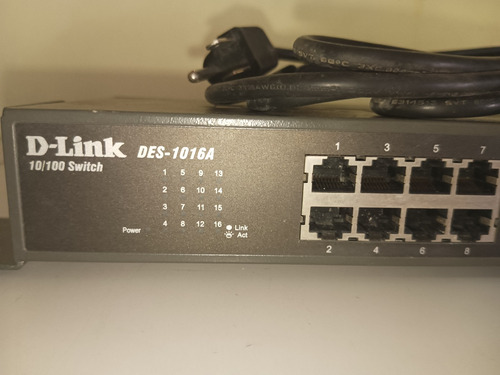 Switch D-link 16 Puertos 