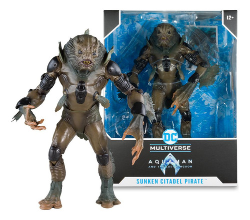 Boneco Act Fig Mcfarlane 10aquaman2 Sunken Citadel Pirate