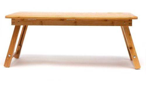 Imagen 2 de 2 de Bandeja Mesa De Cama D Madera Multiusos Patas Plegables 49cm