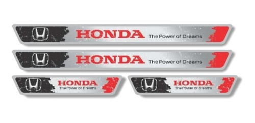 Embellecedores De Estribos Interior Autos Honda Grises
