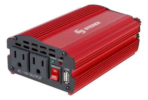 Inversor De Voltaje 12vcd A 115vca / 400w