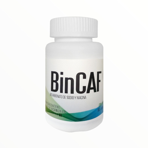 Bincaf Bicarbonato De Sodio Con Niacinamida C/60caps Desacaf