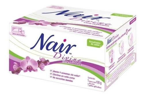 Cera Depiladora Nair Divine Para Microondas 100 G