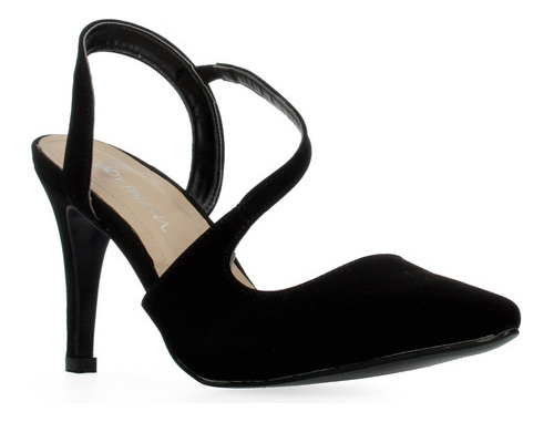 Zapatillas Elegante Para Mujer Lady Paulina Color Negro 