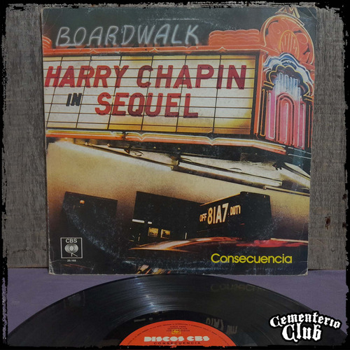 Harry Chapin - Sequel - Ed Arg 1980 Vinilo Lp