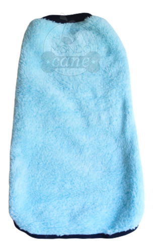 Imagen 6 de 10 de Capa Abrigo Ropa Para Perros Basicas Polar Piel Eco