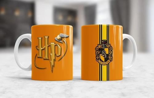 Imagen 3 de 3 de Taza Hufflepuff Harry Potter