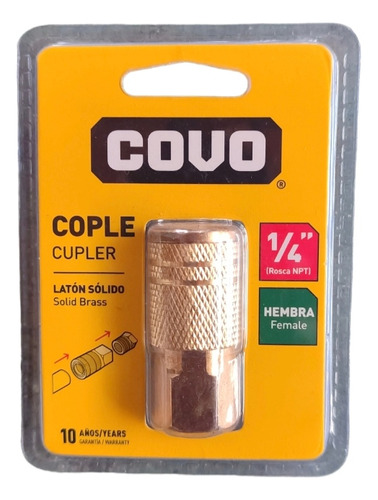 Conector Acople Rápido Hembra 1/4 Npt