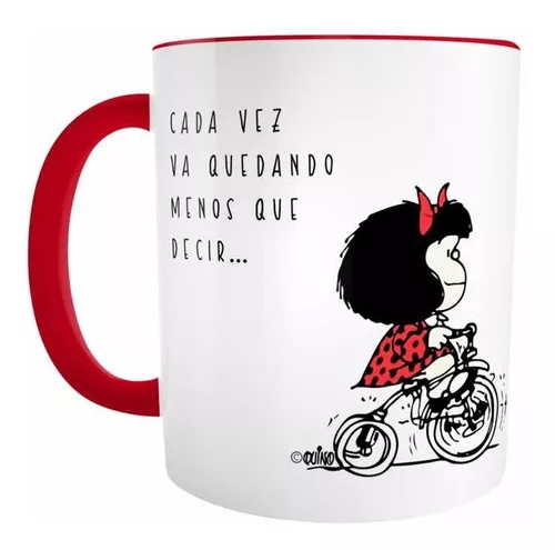 Mafalda Taza Reflexiva 11 Onzas