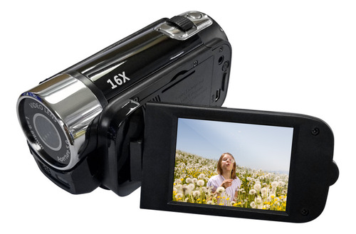 Videocámara Digital De Vídeo 16x Con Batería Lcd Portátil