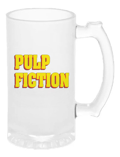 Chop Pulp Fiction - Vidrio Esmerilado