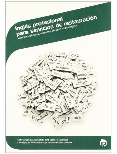 Libro Inglés Profesional Para Servicios De Restauración De D