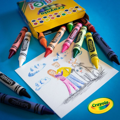 Crayola 12 Crayones Extra Jumbo So Big