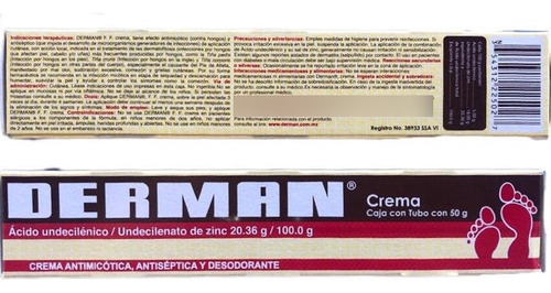 Derman, Caja Con 1 Tubo Crema 50 G