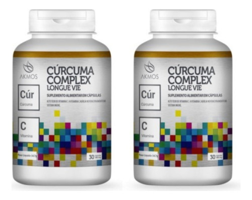 2 Curcúma Suplemento Vitamina B12, Proteinas, Energêtico Sabor Natiral