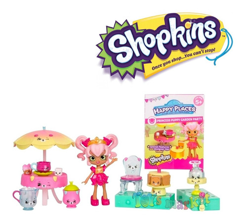 Happy Places Shopkins Pony Establo Dormitorio Muebles Jardin