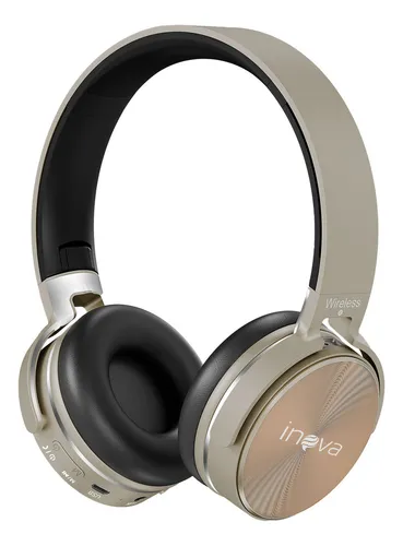 Fone De Ouvido Bluetooth Sem Fio Regulável Graves Potentes Com Mi...