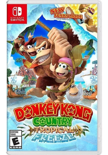 Jogo Donkey Kong Country Tropical Freeze Nintendo Switch 